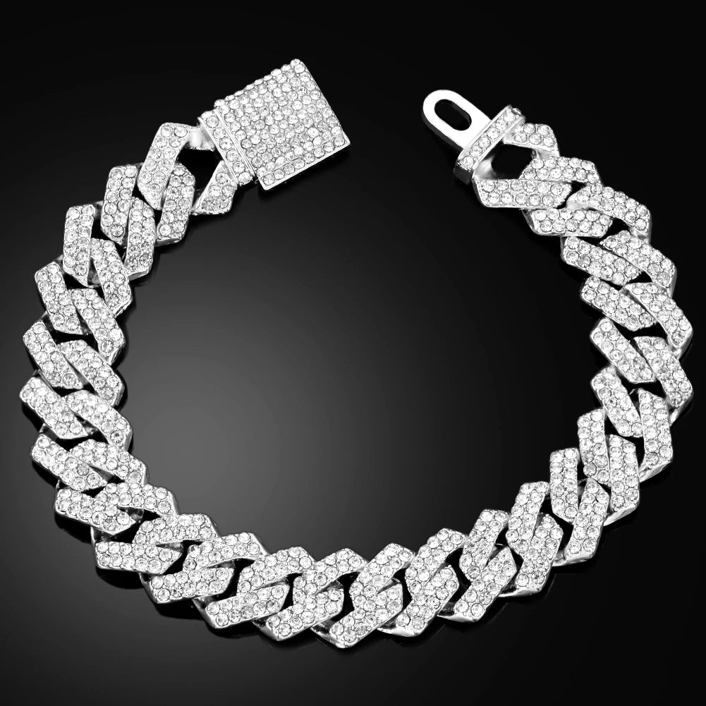 Bracelet homme en diamant