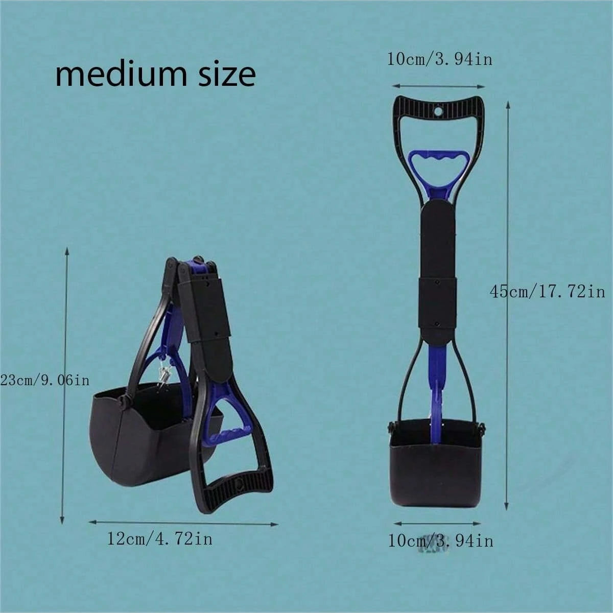 Pelle Ramasse-Crottes Ergonomique à Long Manche