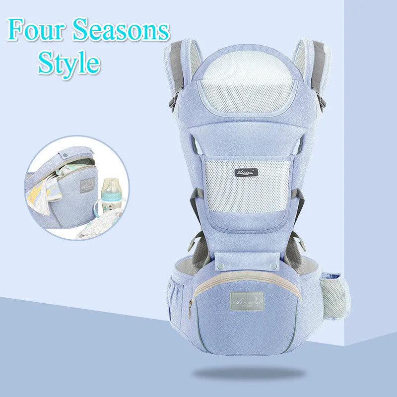 Comfortable multi-position baby carrier
