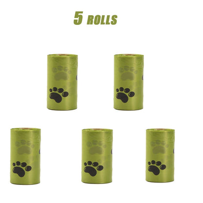 Ramasse-crottes portable "Zero Contact" – Pelle avec distributeur de sacs