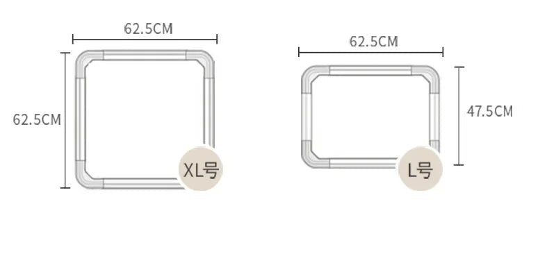 Toilettes portables pour animaux – Bac d'apprentissage avec plateau pour tapis absorbants