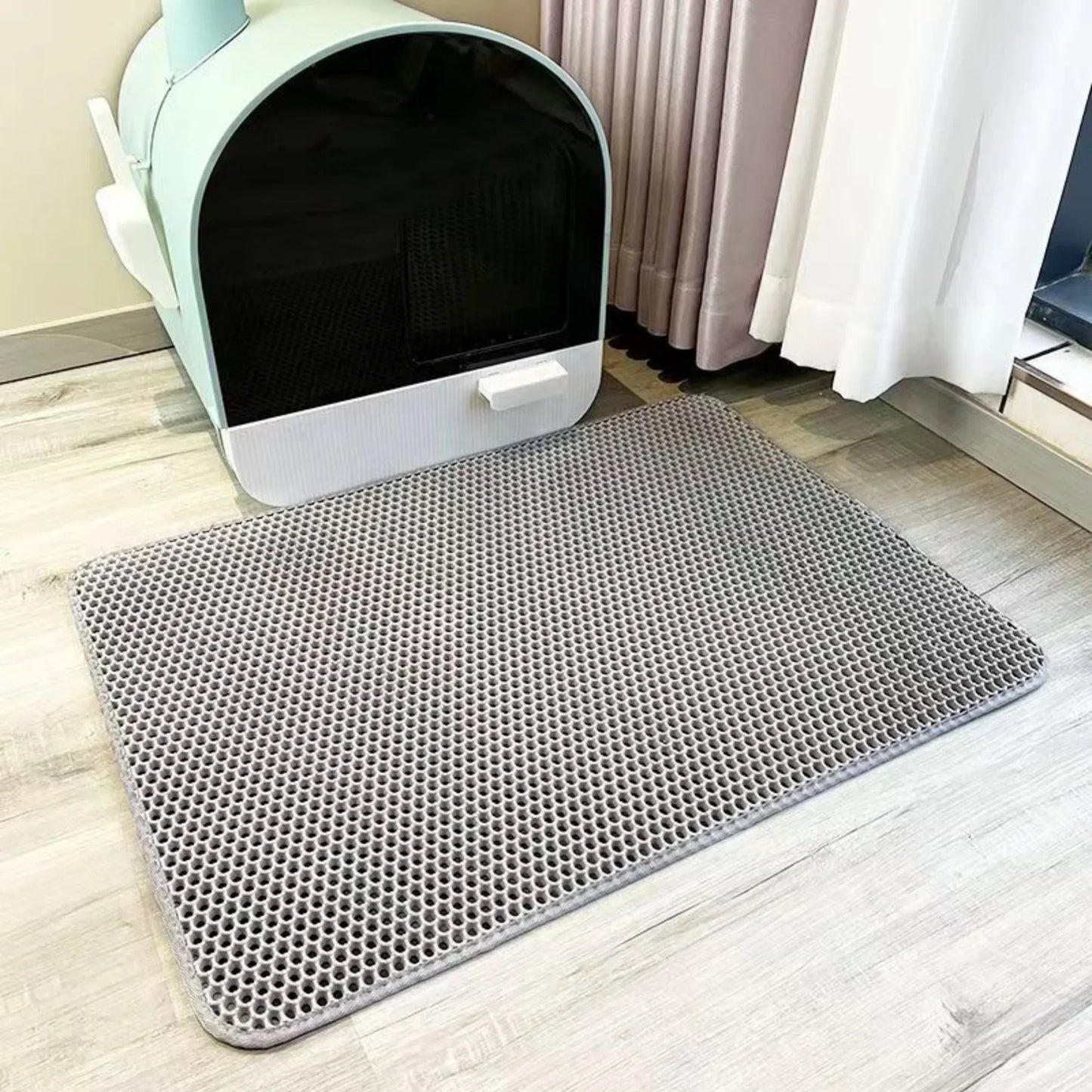 Tapis de litière récupérateur