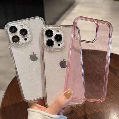 Funda de teléfono de lujo con brillo