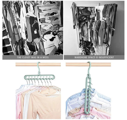 Cintre de rangement pliable pour vêtements