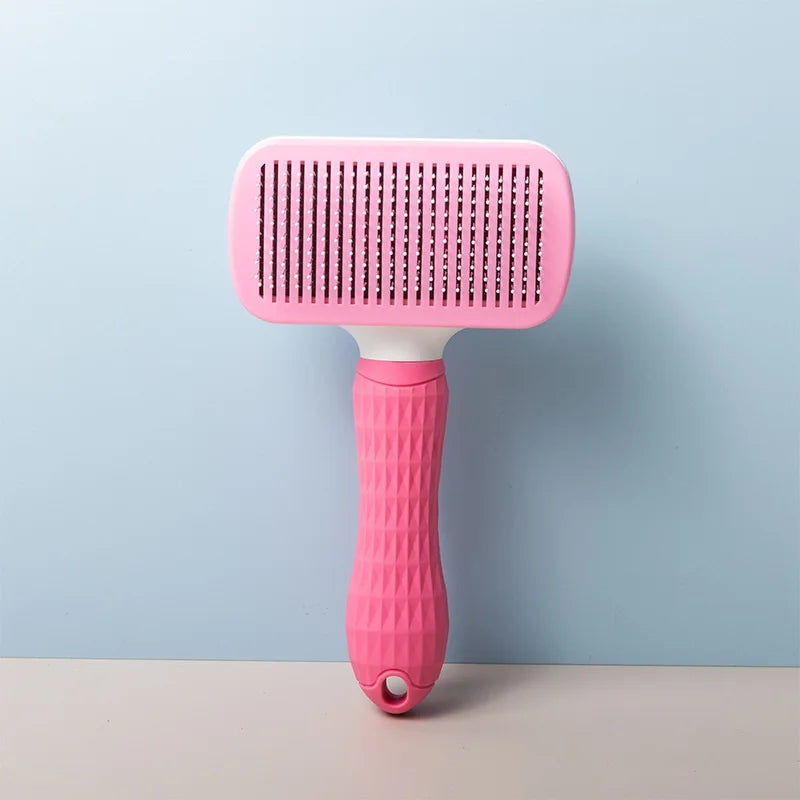 Brosse de toilettage professionnelle – Retrait des poils en un clic.