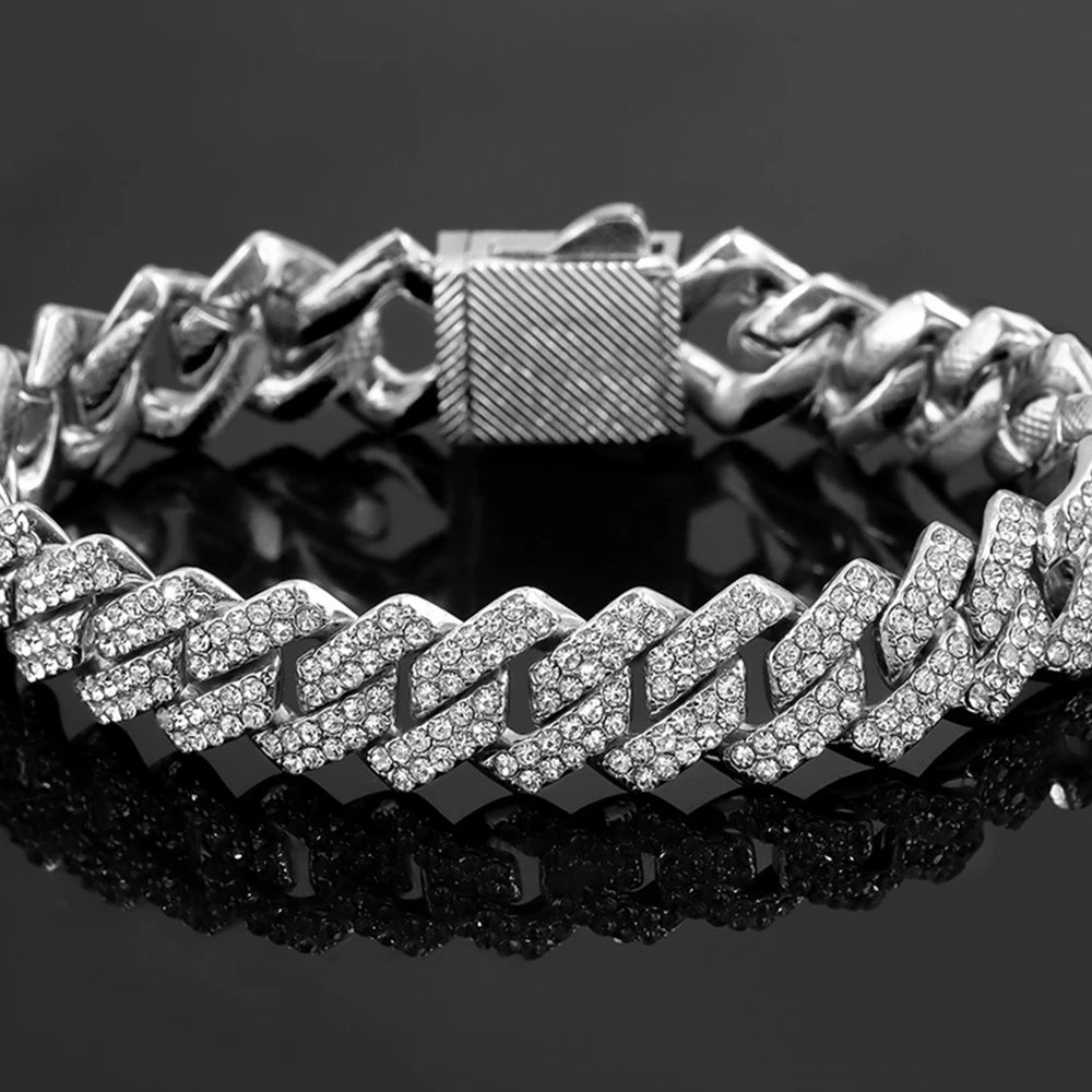 Bracelet homme en diamant