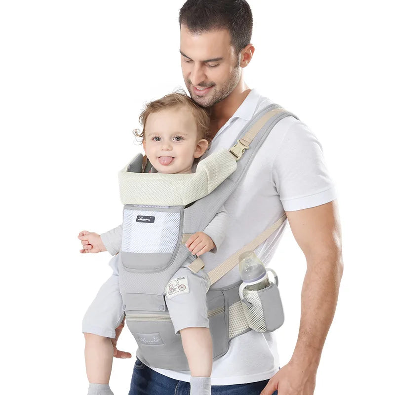 Comfortable multi-position baby carrier