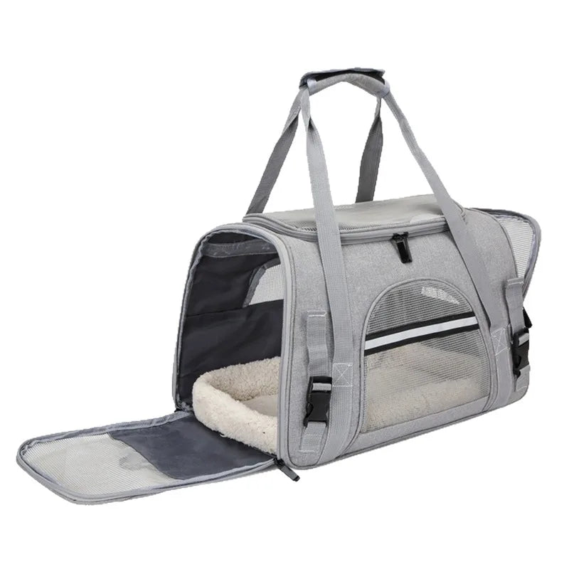 Sac de transport confortable pour animaux de compagnie