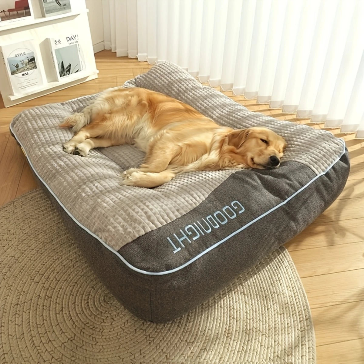 Panier canapé XL pour chien – design épais, confort remium & déhoussable