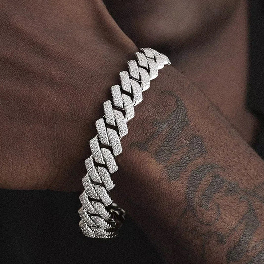 Bracelet homme en diamant