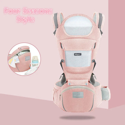 Comfortable multi-position baby carrier