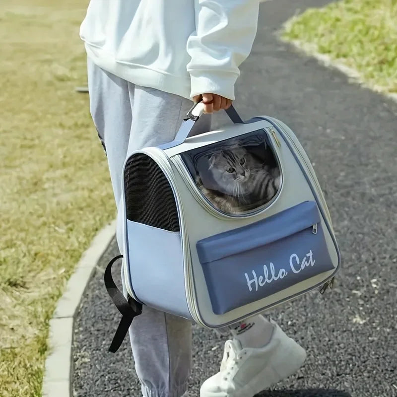 Sac de transport confortable pour chat