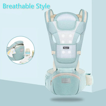 Comfortable multi-position baby carrier