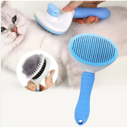 Brosse de toilettage professionnelle – Retrait des poils en un clic.