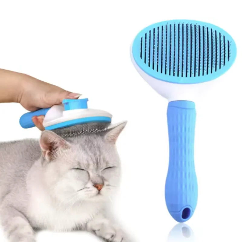 Brosse de toilettage professionnelle – Retrait des poils en un clic.