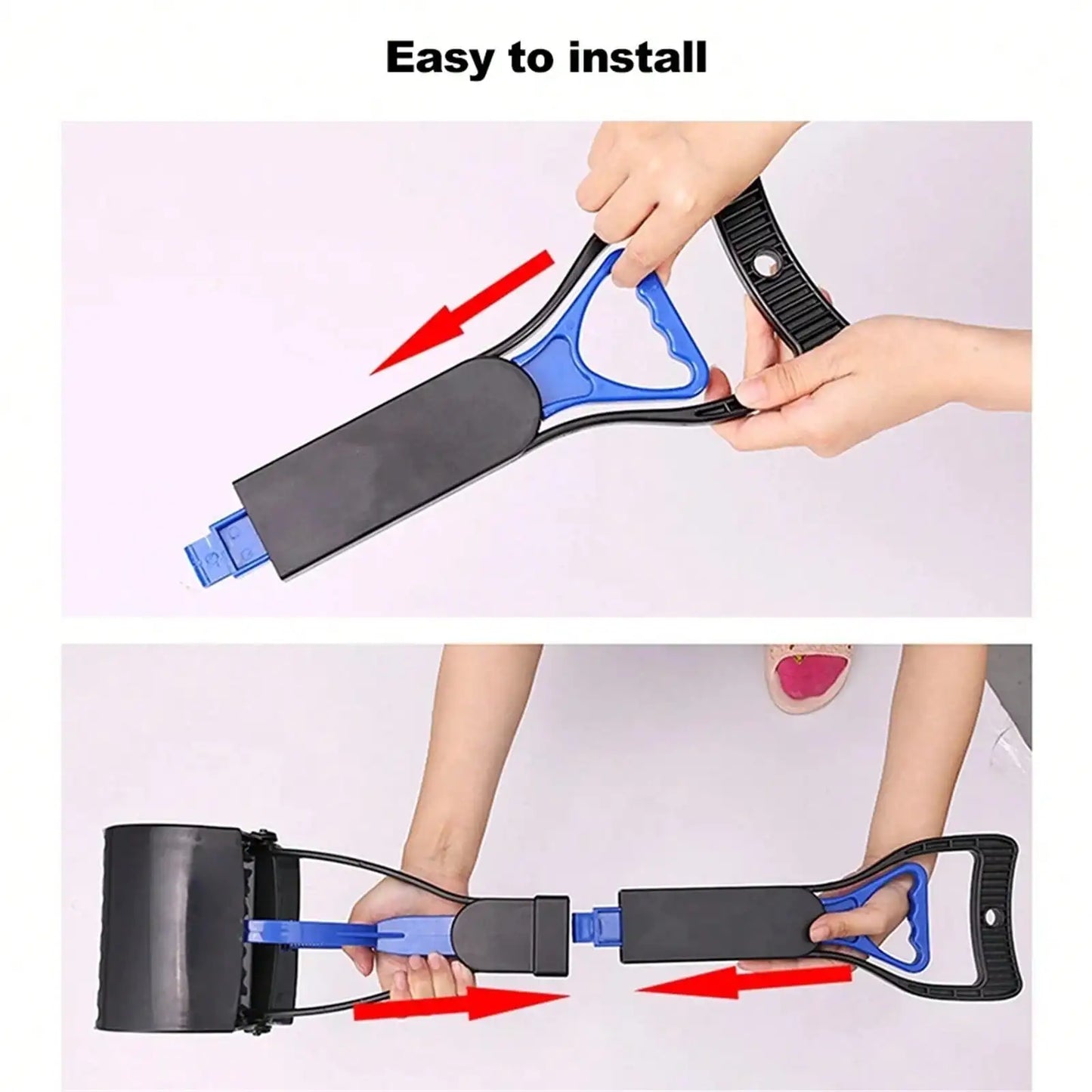 Pelle Ramasse-Crottes Ergonomique à Long Manche